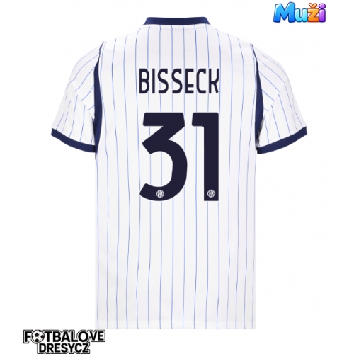 Inter Milan Yann Bisseck #31 Venkovní Dres 2026-27 Krátký Rukáv Inter Milan Yann Bisseck #31 Venkovní Dres 2026-27 Krátký Rukáv